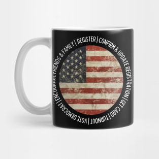 Register & Vote Democrat Mug